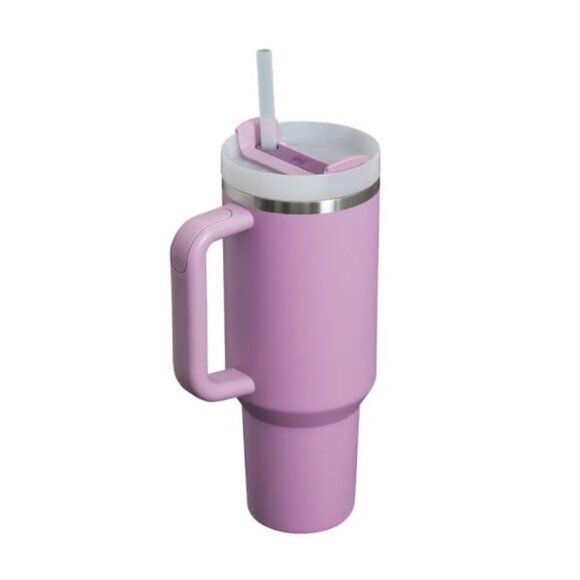 Stanley 40 oz Stainless Steel H2.0 FlowState Quencher Lilac Tumbler NEW WITH TAG - Picture 3 of 5